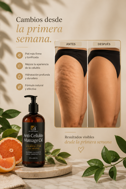 NaturalBody | Aceite de Colageno Reafirmante para Celuliti 480ML