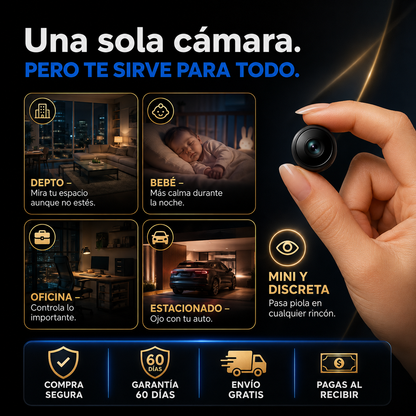 OjoSmart MiniCam™ | Cámara Espía edición Limitada