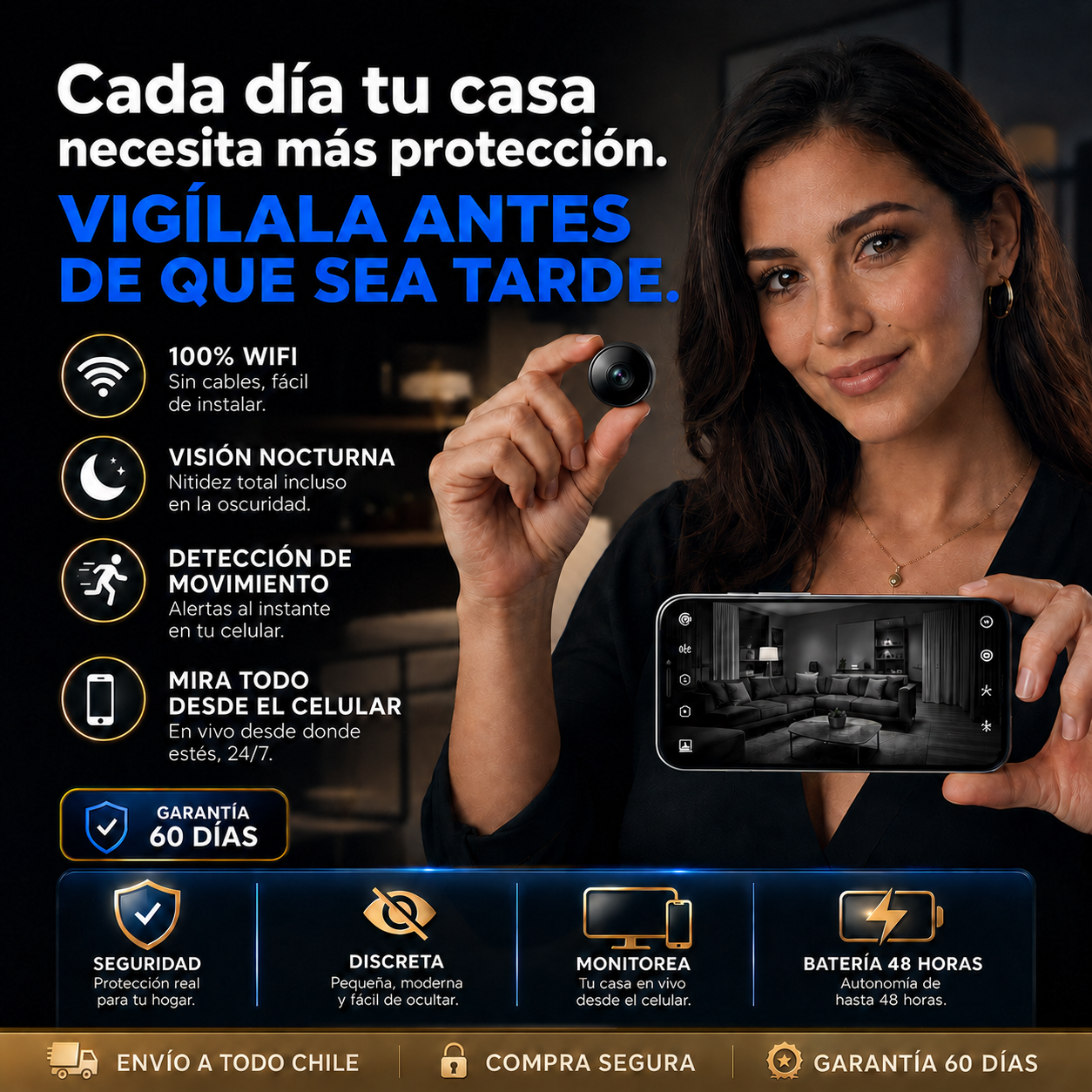 OjoSmart MiniCam™ | Cámara Espía edición Limitada
