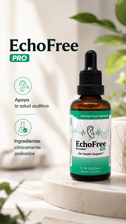 EchoFree Pro |  Elimina ese pitido para siempre.