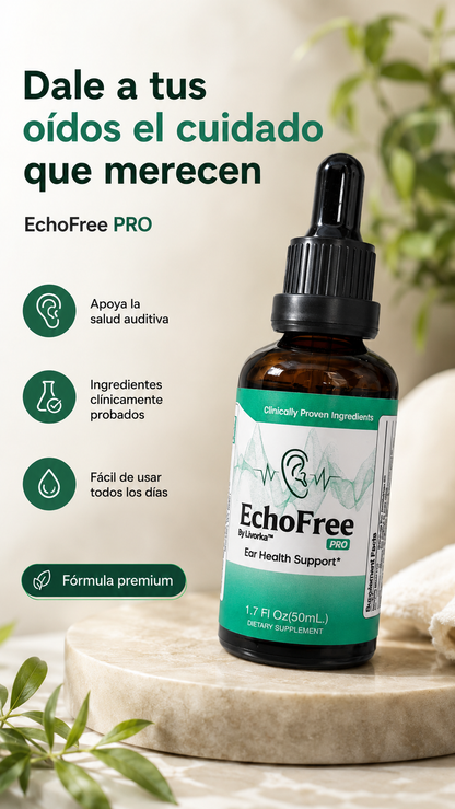 EchoFree Pro |  Elimina ese pitido para siempre.